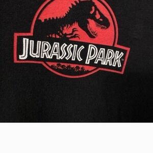 Jurassic Park Kids Black T-Shirt